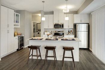 Gourmet kitchen island